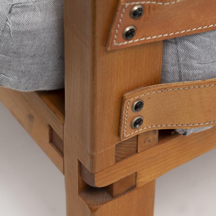 Bild 7 zu Objekt, Zweisitzer Sofa 'S18', um 1967, Pierre Chapo, Chapo Gordes, Gordes, 161C 655