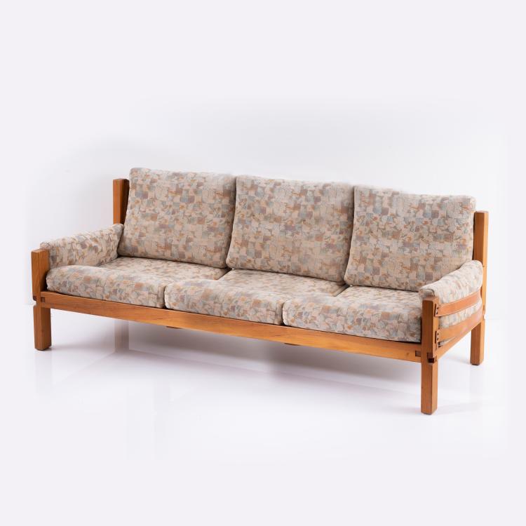 Bild 1 zu Objekt, Settee 'S32', c. 1967, Pierre Chapo, Chapo Gordes, Gordes, 161C 657