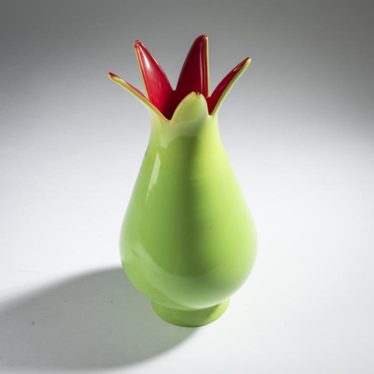 Bild 2 zu Objekt, 'Anturio' vase, 1992, Roberto Caddeo, Barovier & Toso, Murano, 161B 363