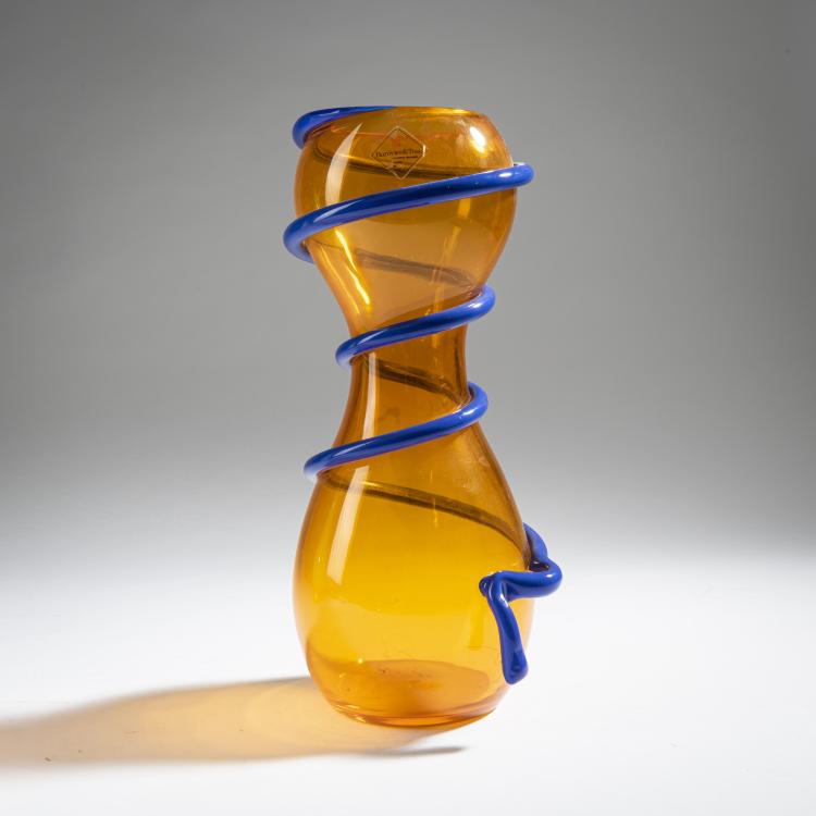 Hauptbild zu Objekt, 'Clessaldra' vase, 1995, Daniela Puppa, Barovier & Toso, Murano, 161B 364