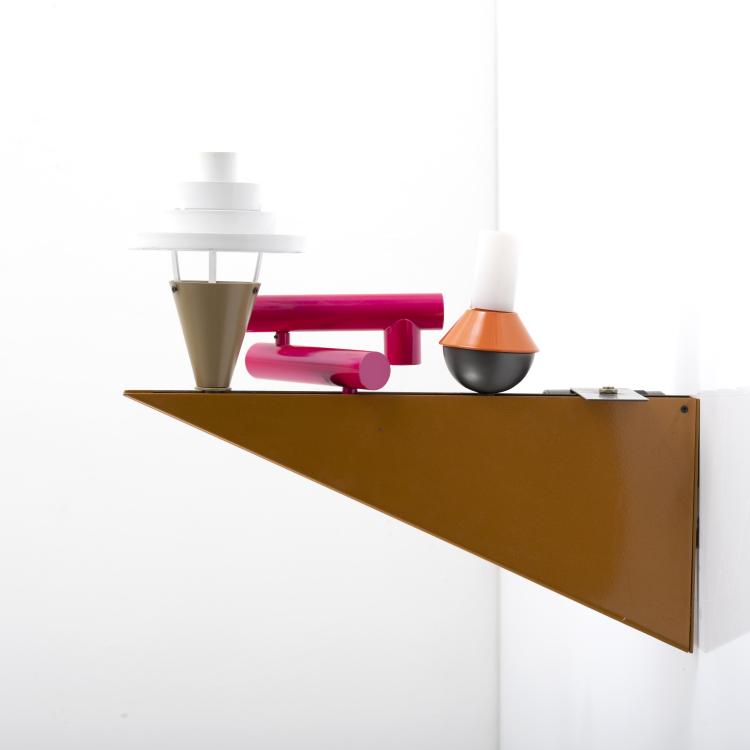 Bild 1 zu Objekt, 2 'Puzzle 1' wall lights, 1988, Gerard Taylor,Daniel Weil, Memphis, Mailand, 161C 773