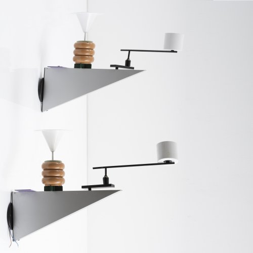 2 'Puzzle 2' wall lights, 1988