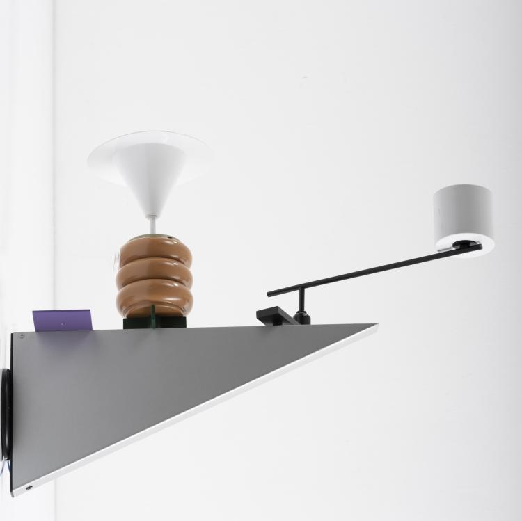Bild 2 zu Objekt, 2 'Puzzle 2' wall lights, 1988, Gerard Taylor,Daniel Weil, Memphis, Mailand, 161C 774