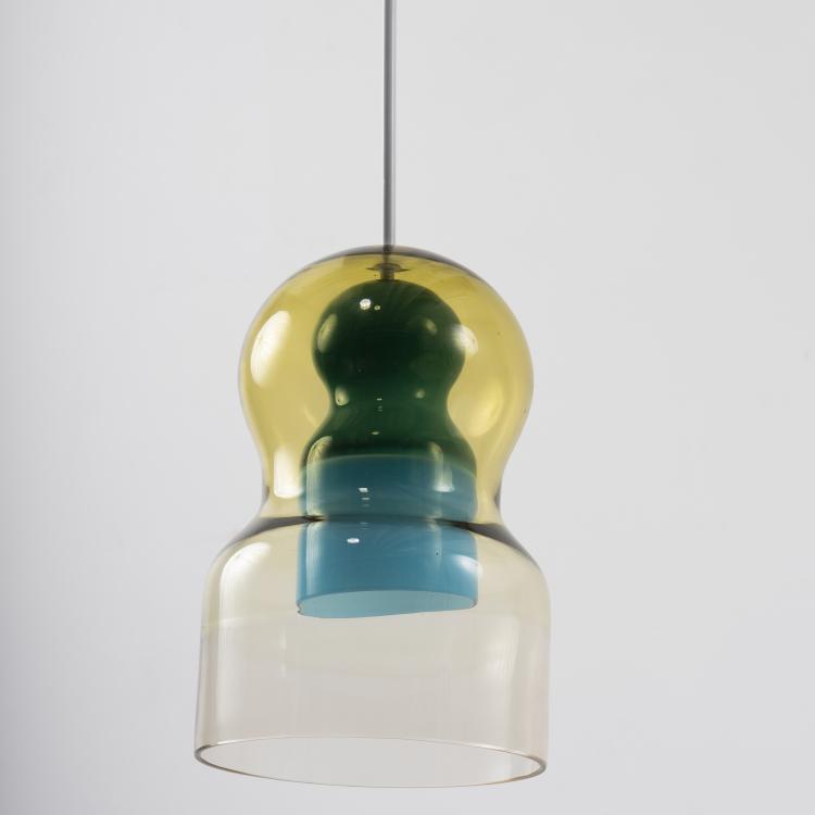 Hauptbild zu Objekt, Ceiling light, c. 1990, Johanna Grawunder, Salviati, Murano, 161A 231