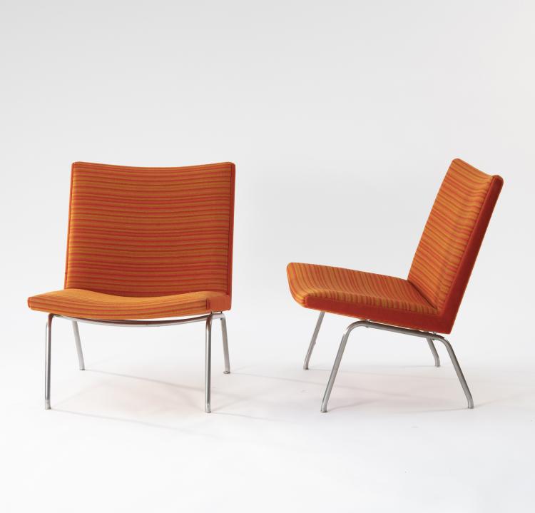 Bild 1 zu Objekt, Zwei Sessel 'Kastrop' - 'AP-39', 1959, Hans J. Wegner, AP-M&oslash;bler, Kopenhagen, 161C 550