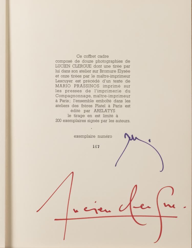 Bild 2 zu Objekt, Portfolio 'Douze Photographies de Lucien Clergue', 1960-1969 (Druck 1970), Lucien Clergue, Editions Arelatys, Paris, 163D 607