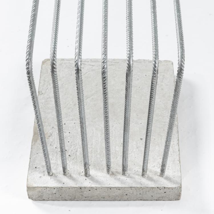 Bild 4 zu Objekt, 'Solid chair', 1983, Landes, Heinz, 161C 764