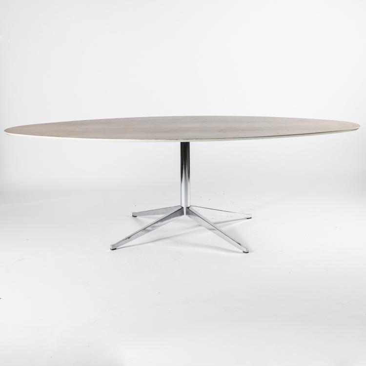 Hauptbild zu Objekt, '2480' table, c. 1960, Florence Marguerite Knoll Basset, Knoll International, New York, 161C 632