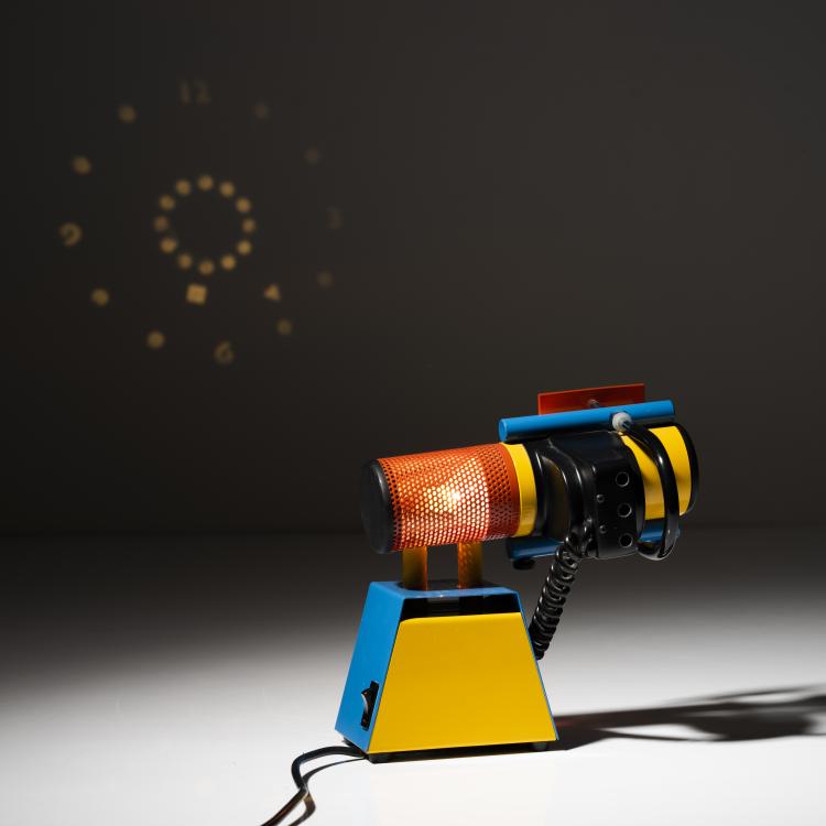 Bild 1 zu Objekt, Projection clock 'Time Beam', 1985, Stephen Savage, Timebeam, England; Savage, Stephen; Savage, Anthea, 161C 769