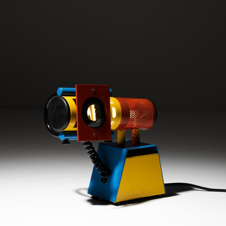 Bild 3 zu Objekt, Projection clock 'Time Beam', 1985, Stephen Savage, Timebeam, England; Savage, Stephen; Savage, Anthea, 161C 769