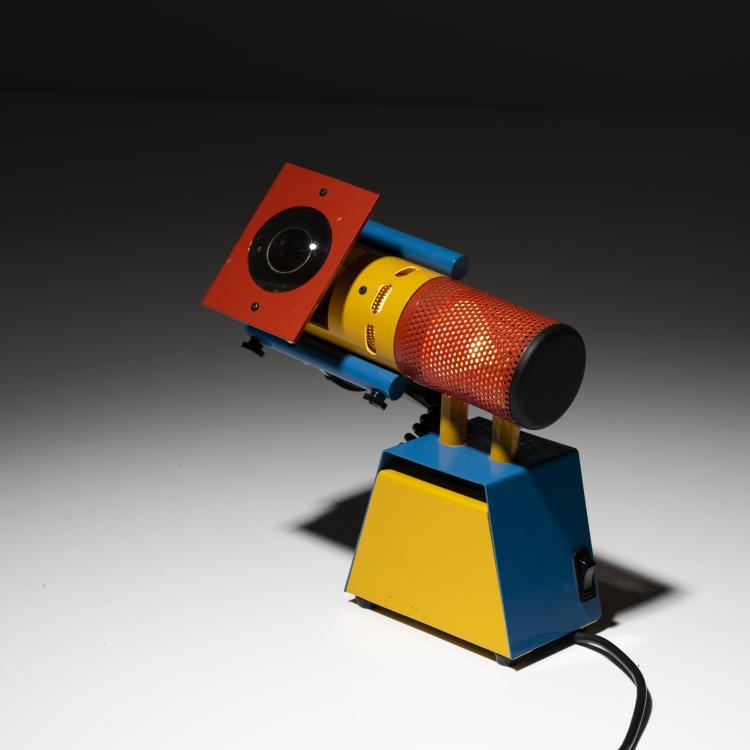 Bild 4 zu Objekt, Projection clock 'Time Beam', 1985, Stephen Savage, Timebeam, England; Savage, Stephen; Savage, Anthea, 161C 769