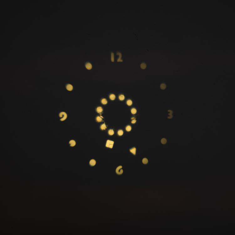 Bild 5 zu Objekt, Projection clock 'Time Beam', 1985, Stephen Savage, Timebeam, England; Savage, Stephen; Savage, Anthea, 161C 769