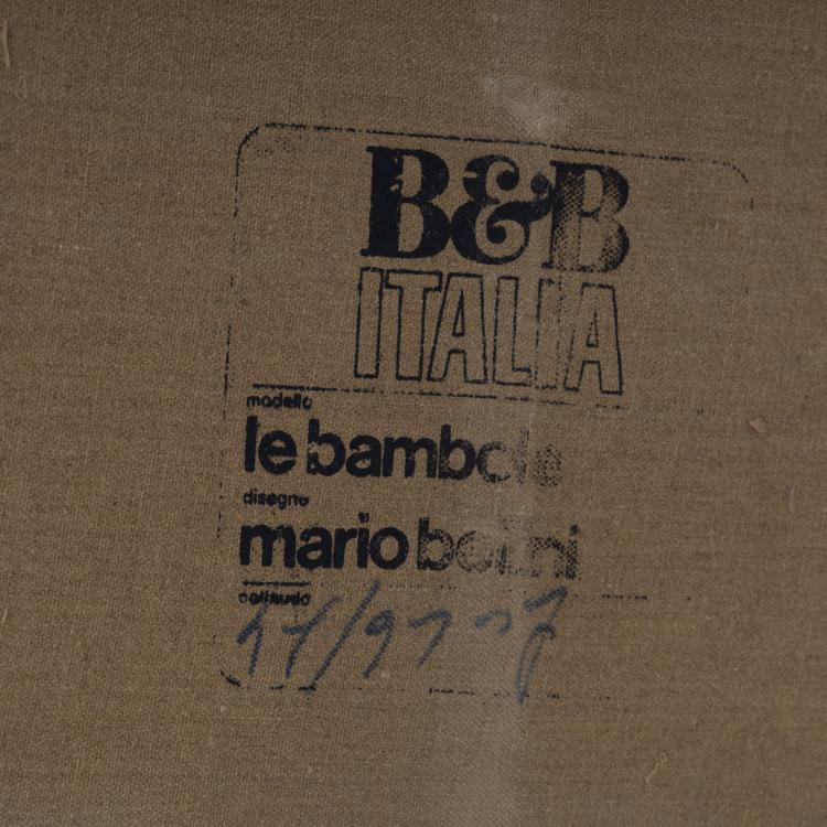 Bild 6 zu Objekt, 'Le Bambole' settee, 1972, Mario Bellini, B&B Italia, Novedrate, Como, 161A 182