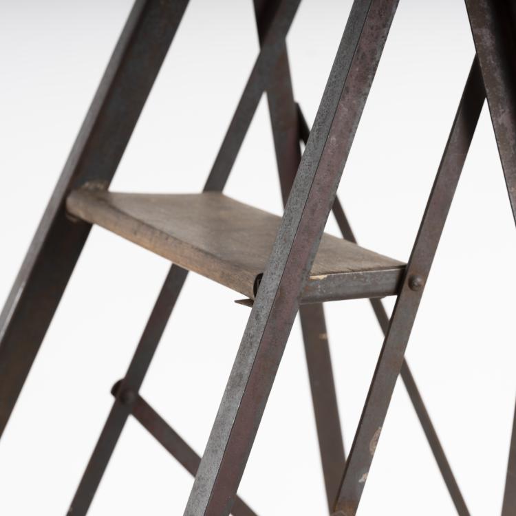 Bild 3 zu Objekt, Folding ladder, 1920 / 30s, Frankreich (zugeschrieben), 161C 605
