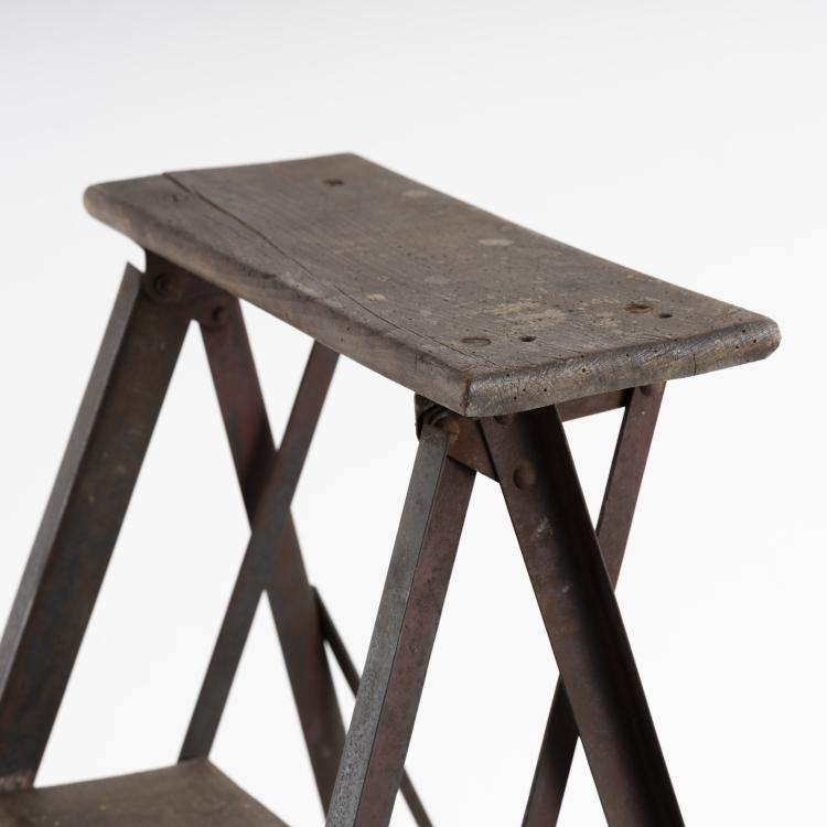 Bild 4 zu Objekt, Folding ladder, 1920 / 30s, Frankreich (zugeschrieben), 161C 605