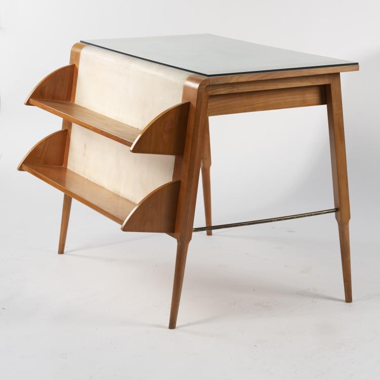Bild 5 zu Objekt, Desk with bookshelf, 1950s, Italien (zugeschrieben), 161C 525