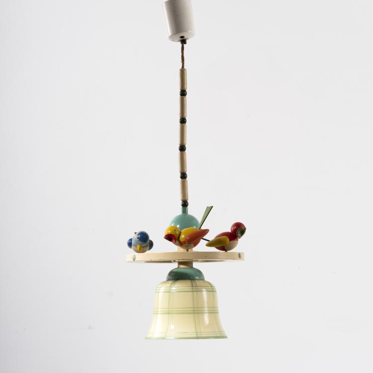 Hauptbild zu Objekt, Kinderzimmerleuchte, 1930er Jahre, Deutschland, 161C 470