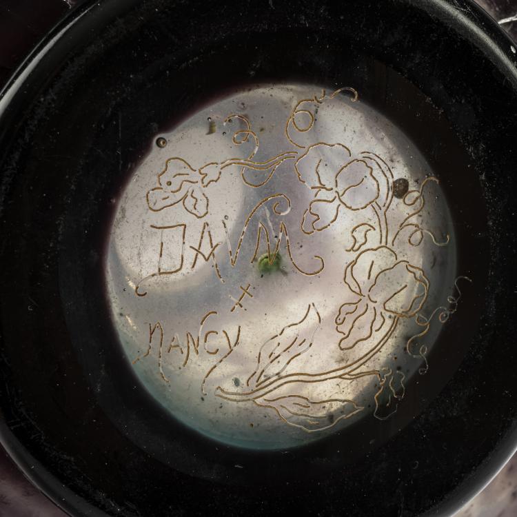 Bild 4 zu Objekt, 'Orchid&eacute;es' vase, 1900-03, Nancy Daum Fr&egrave;res, Daum Fr&egrave;res, Nancy, 162B 77