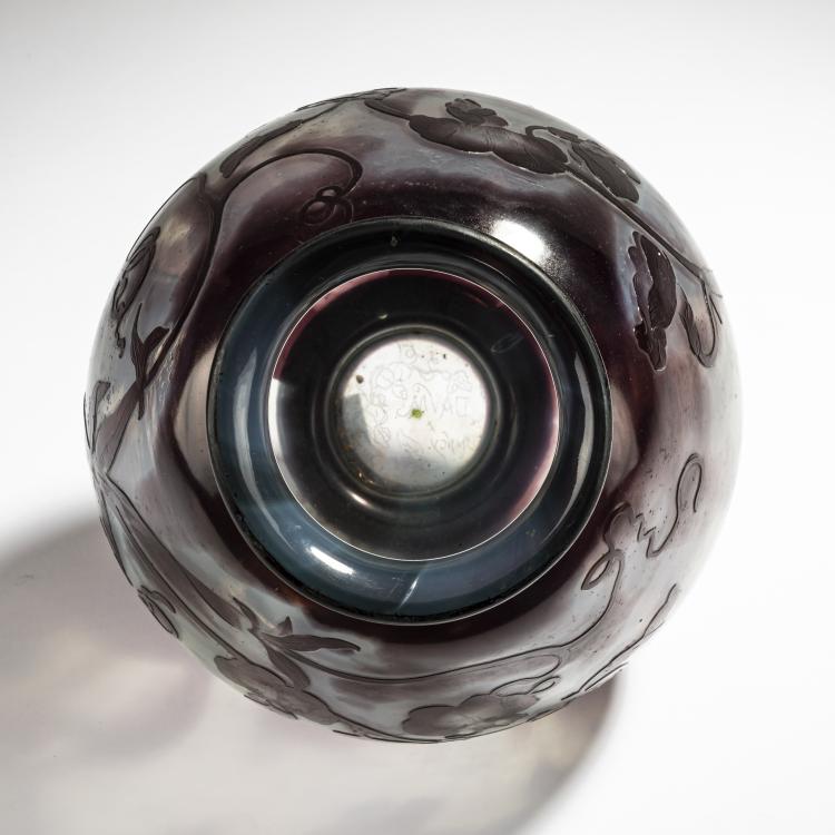 Bild 5 zu Objekt, 'Orchid&eacute;es' vase, 1900-03, Nancy Daum Fr&egrave;res, Daum Fr&egrave;res, Nancy, 162B 77