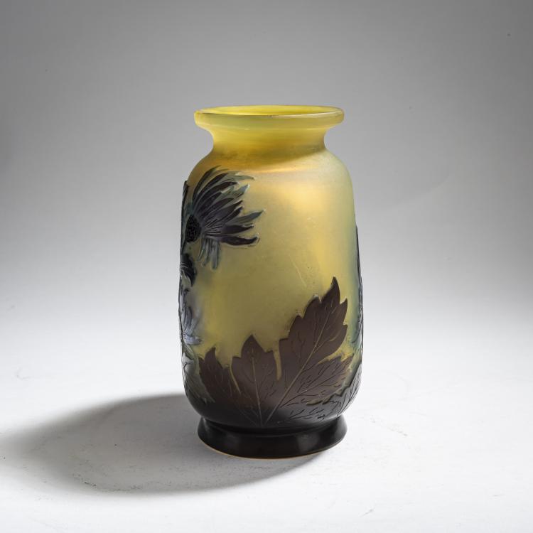 Bild 2 zu Objekt, 'Chrysanth&egrave;mes' vase, 1920-36, Emile Gall&eacute;, Gall&eacute;, Etablissements, Nancy, 162B 164