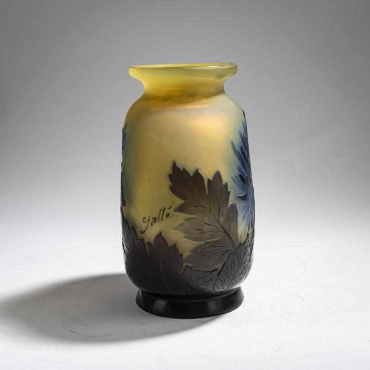 Bild 3 zu Objekt, 'Chrysanth&egrave;mes' vase, 1920-36, Emile Gall&eacute;, Gall&eacute;, Etablissements, Nancy, 162B 164