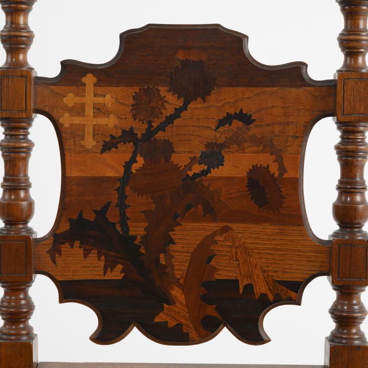 Bild 9 zu Objekt, 6 chairs, 1889/1890, Emile Gall&eacute;, Gall&eacute;, Emile, Nancy, 162C 324