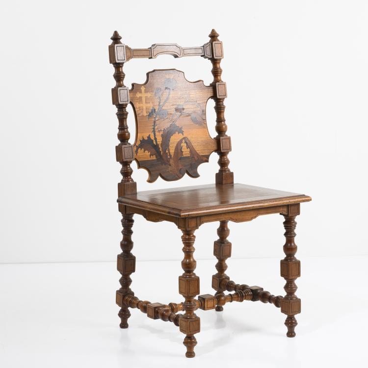 Bild 11 zu Objekt, 6 chairs, 1889/1890, Emile Gall&eacute;, Gall&eacute;, Emile, Nancy, 162C 324