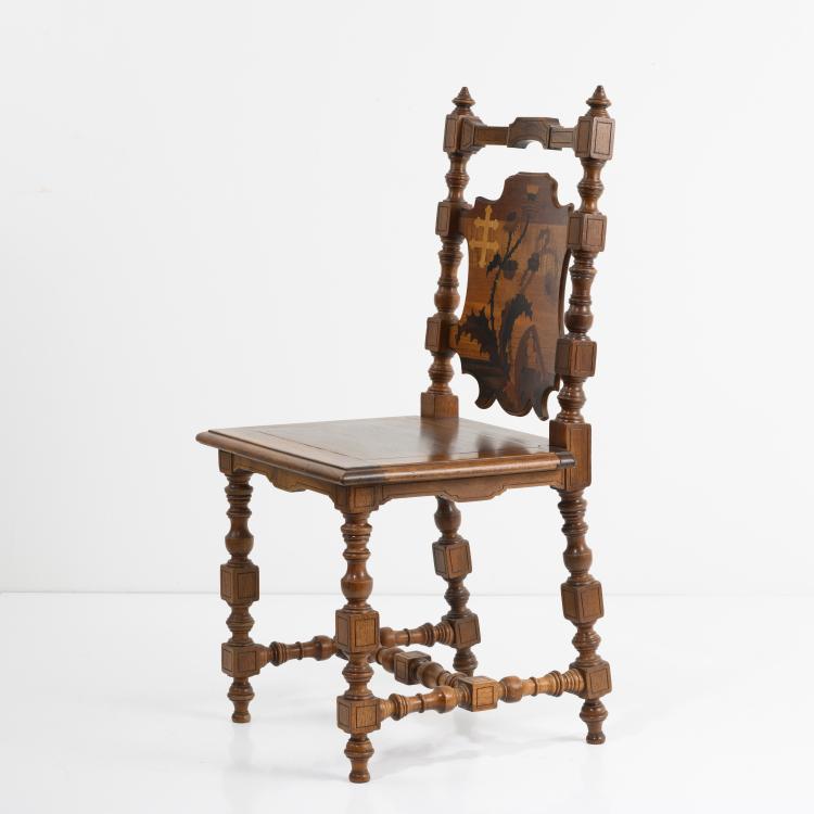 Bild 19 zu Objekt, 6 chairs, 1889/1890, Emile Gall&eacute;, Gall&eacute;, Emile, Nancy, 162C 324