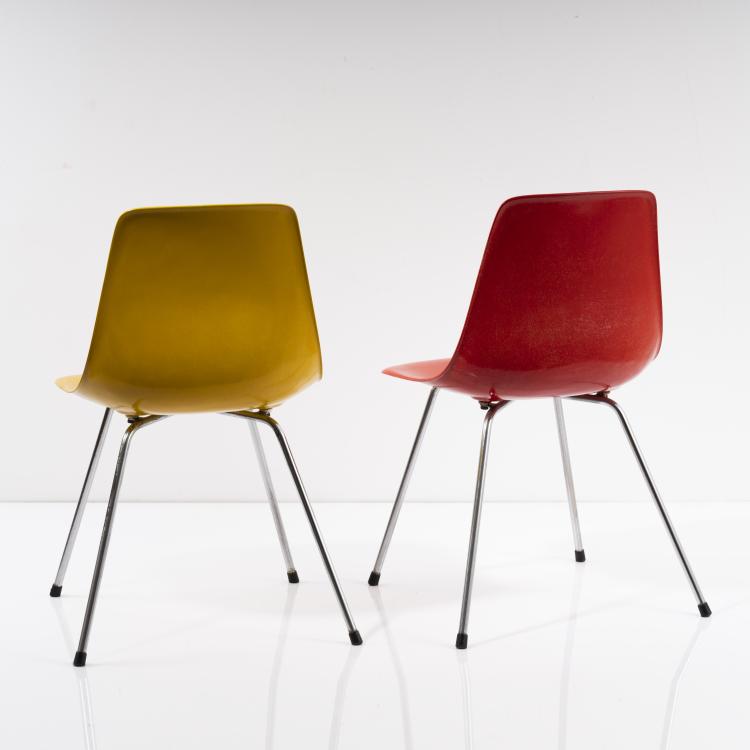Bild 1 zu Objekt, 2 chairs, c. 1955, Frankreich, 161C 530