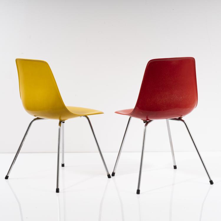 Bild 2 zu Objekt, 2 chairs, c. 1955, Frankreich, 161C 530