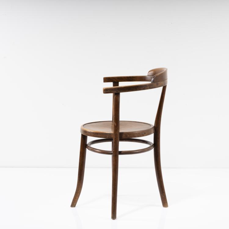 Hauptbild zu Objekt, Armlehnstuhl, um 1922, Thonet, Wien, 161C 451