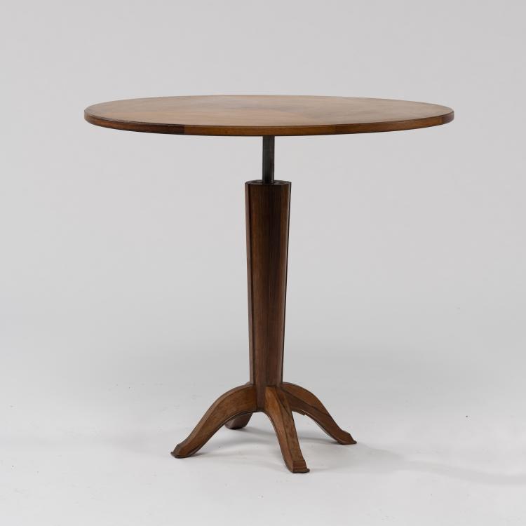 Hauptbild zu Objekt, Side table, 1920s, Vereinigte Werkst&auml;tten, M&uuml;nchen (zugeschrieben), 161C 449