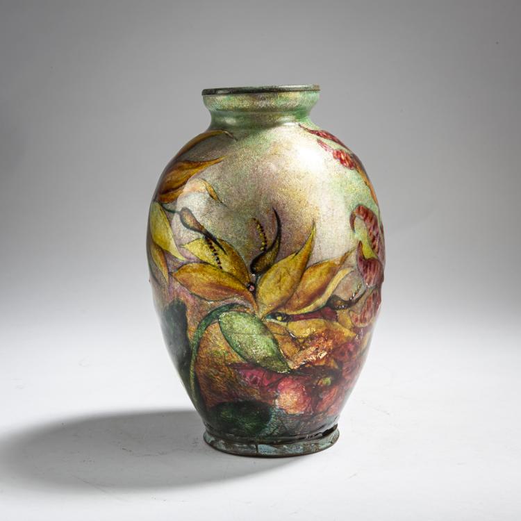 Bild 1 zu Objekt, Vase, c. 1925, Camille Faur&eacute;, Faur&eacute;, Camille, Limoges, 162C 379