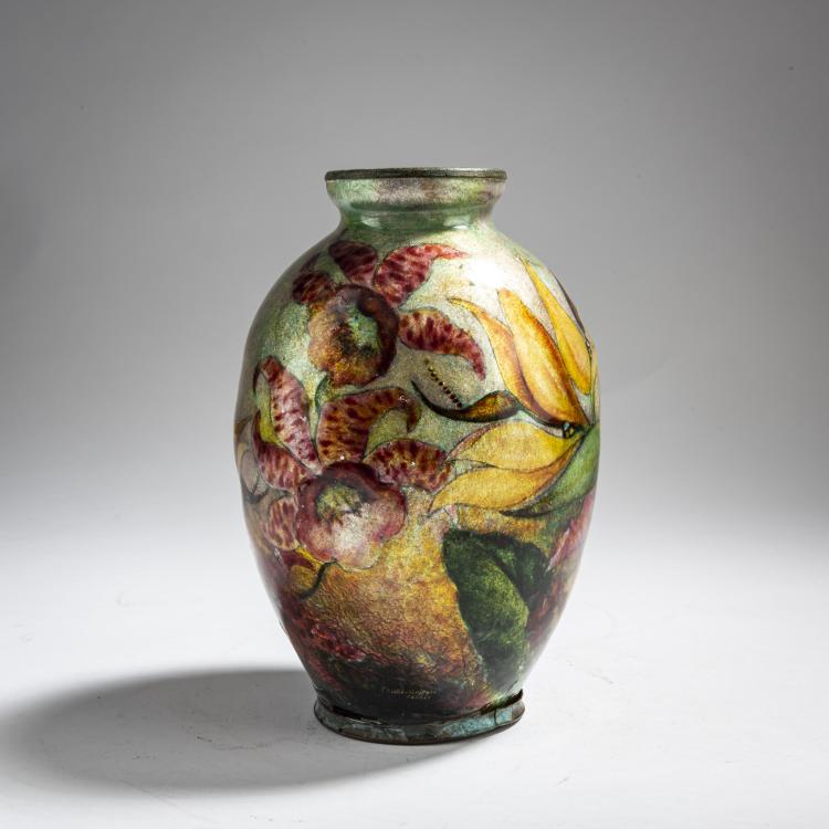 Bild 2 zu Objekt, Vase, c. 1925, Camille Faur&eacute;, Faur&eacute;, Camille, Limoges, 162C 379