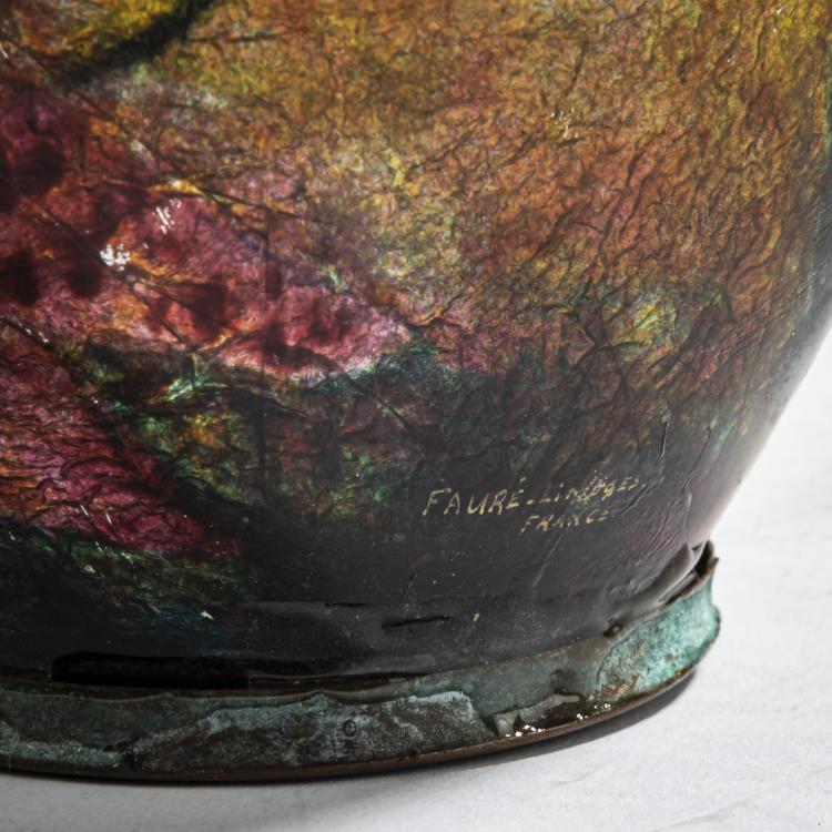 Bild 4 zu Objekt, Vase, c. 1925, Camille Faur&eacute;, Faur&eacute;, Camille, Limoges, 162C 379