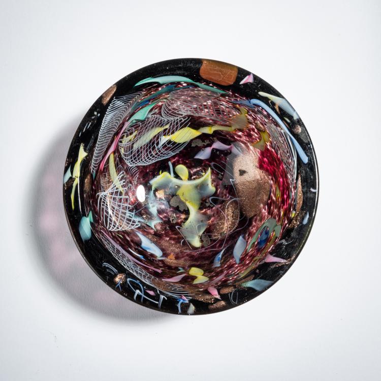 Bild 2 zu Objekt, Schale 'Bizantino', um 1956, A.Ve.M., Murano, 161B 400