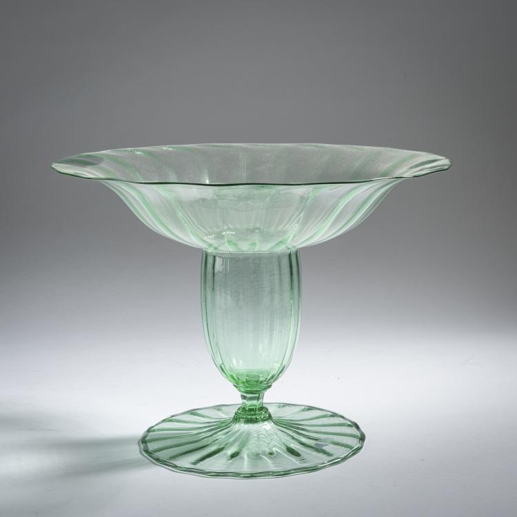 Bild 1 zu Objekt, Vase 'Trasparente', um 1927, Napoleone Martinuzzi, Venini & C., Murano, 161B 256