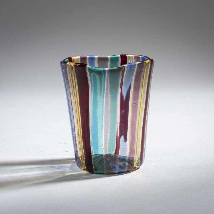 Hauptbild zu Objekt, Becher 'A fasce', 1946/47, Gio Ponti, Venini & C., Murano, 161B 299
