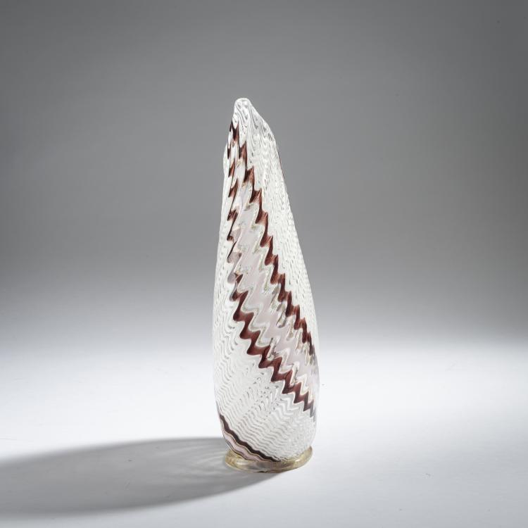 Bild 2 zu Objekt, Vase 'A trina', um 1952, Dino Martens, Toso, Aureliano, Murano, 161B 388