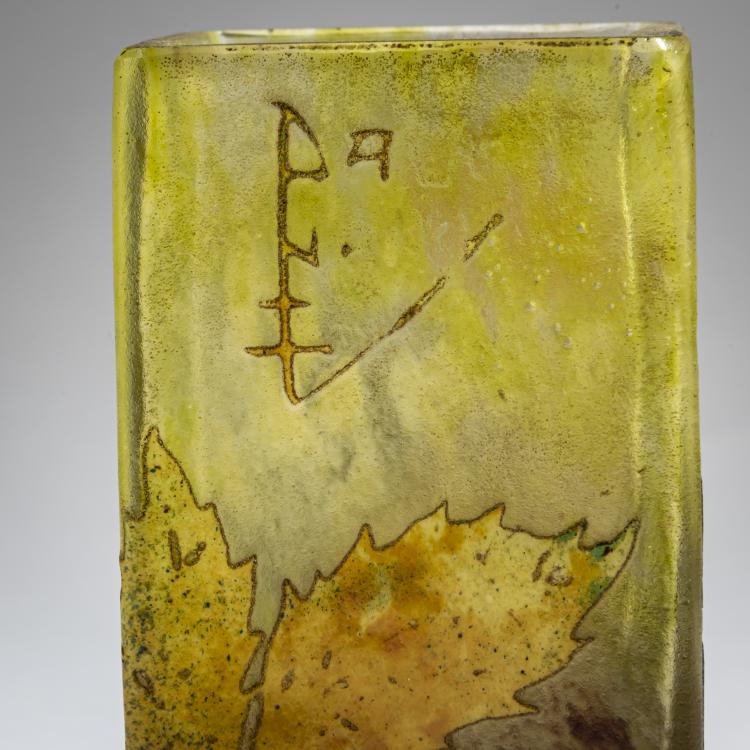 Bild 4 zu Objekt, Vase 'M&ucirc;res en automne', um 1910, Nancy Daum Fr&egrave;res, Daum Fr&egrave;res, Nancy, 162B 107