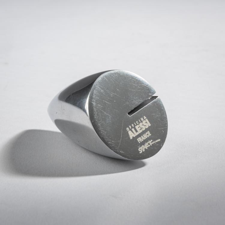 Bild 2 zu Objekt, 4 'Berta Youssouf' place card holders, 1987, Philippe Starck, Officina Alessi, Frankreich, 161C 741