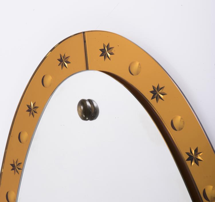 Bild 2 zu Objekt, Gro&szlig;er Wandspiegel '2843', um 1965, Cristalart, Turin, 161A 119