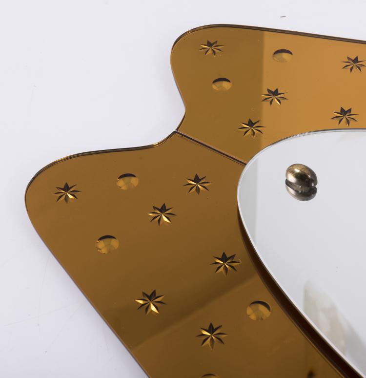 Bild 3 zu Objekt, Gro&szlig;er Wandspiegel '2843', um 1965, Cristalart, Turin, 161A 119