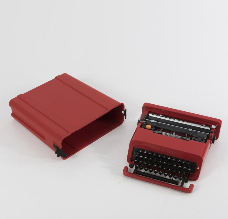 Bild 1 zu Objekt, Schreibmaschine 'Valentine S', 1969, Ettore Sottsass, Olivetti, Ivrea, 161A 82
