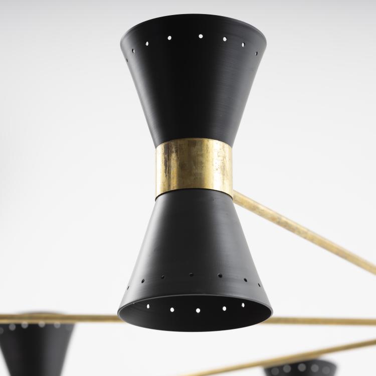 Bild 2 zu Objekt, Ceiling light, c. 1959, Stilnovo, Mailand (zugeschrieben), 161A 50