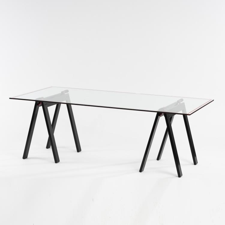 Hauptbild zu Objekt, Schreibtisch 'Gaetano', 1971, Gae Aulenti, Zanotta, Nova Milanese, 161A 173