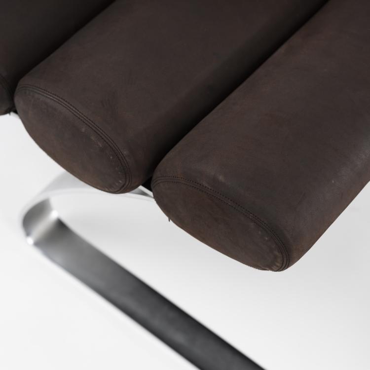 Bild 7 zu Objekt, 'Sinus' armchair and stool, 1976, Reinhold Adolf,Hans-J&uuml;rgen Schr&ouml;pfer, COR, Rheda-Wiedenbr&uuml;ck, 161C 761