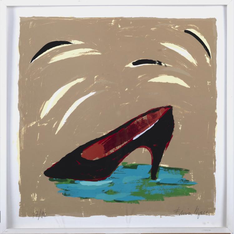 Hauptbild zu Objekt, 'Paraphrasen zur Pop Art', 1992, Elvira Bach, 163D 699