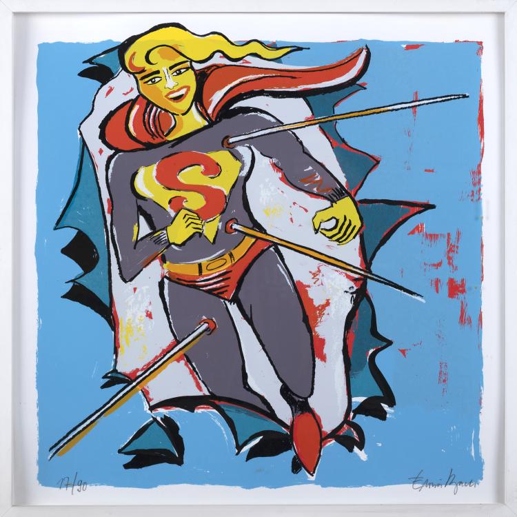 Bild 4 zu Objekt, 'Paraphrasen zur Pop Art', 1992, Elvira Bach, 163D 699