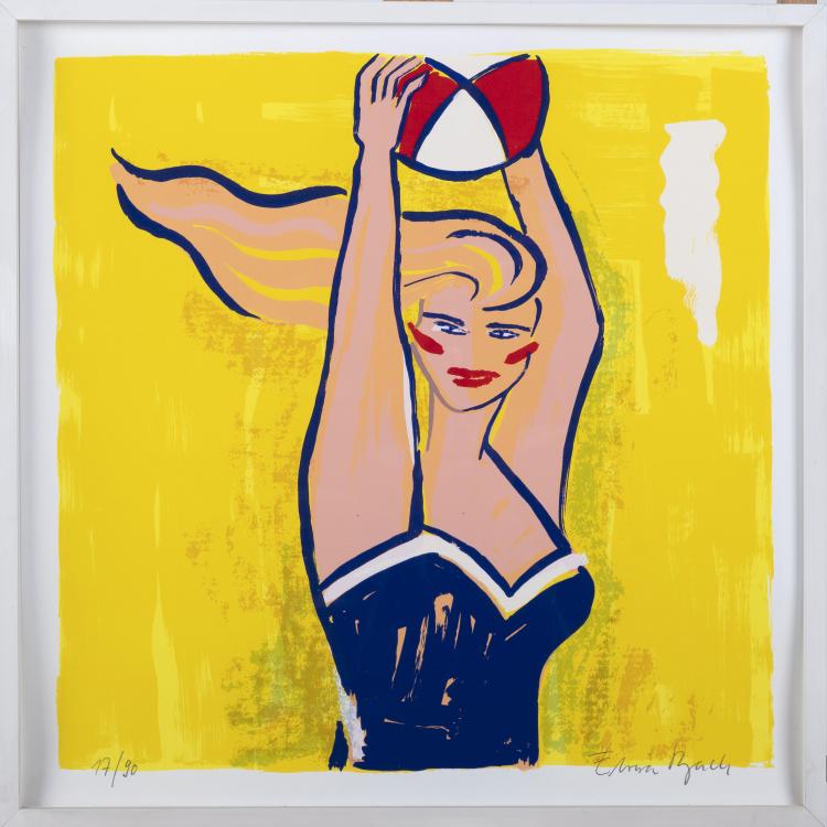 Bild 7 zu Objekt, 'Paraphrasen zur Pop Art', 1992, Elvira Bach, 163D 699